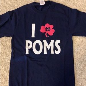 Notre Dame Poms T-shirt